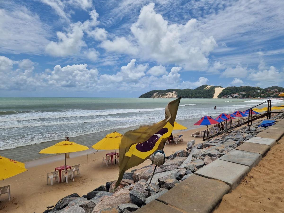 Na Praia - Araca 407 Luxo - Lateral Vista Mar 纳塔耳 外观 照片