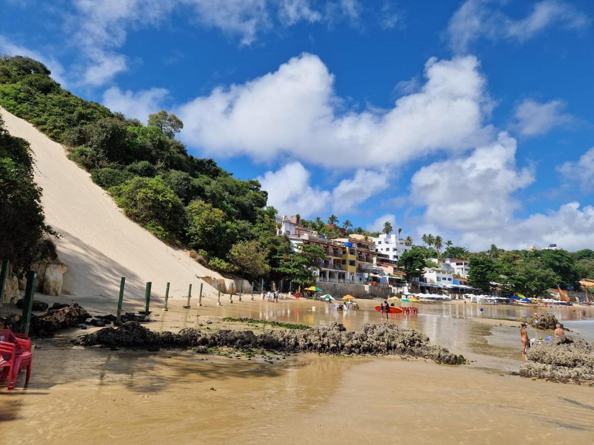 Na Praia - Araca 407 Luxo - Lateral Vista Mar 纳塔耳 外观 照片