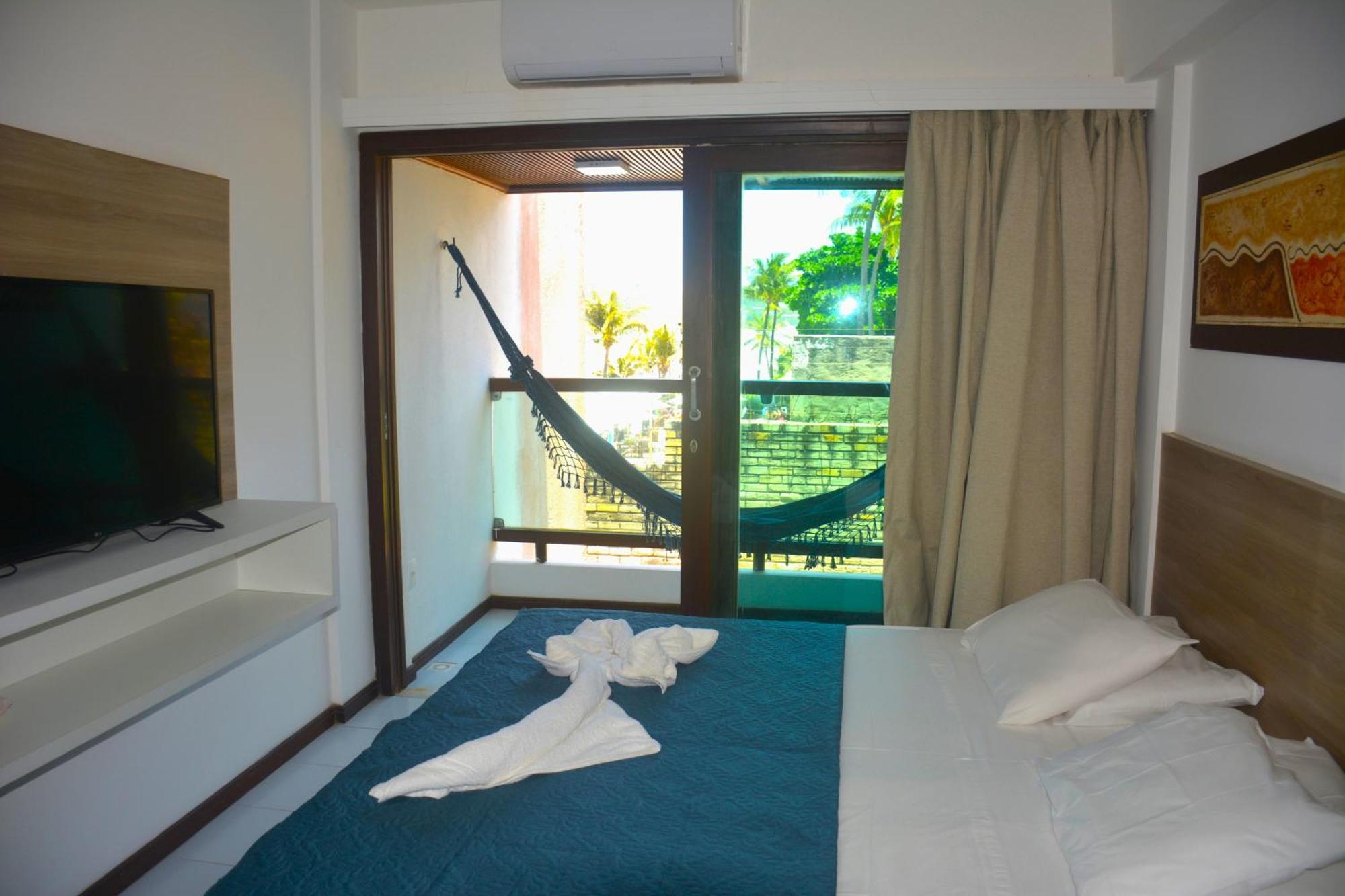 Na Praia - Araca 407 Luxo - Lateral Vista Mar 纳塔耳 外观 照片